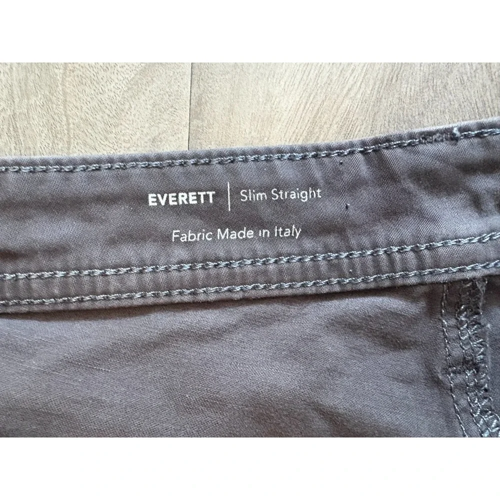 AG Jeans Adriano Goldschmied Pants Mens 38x32* Gray Everett Slim Straight Casual